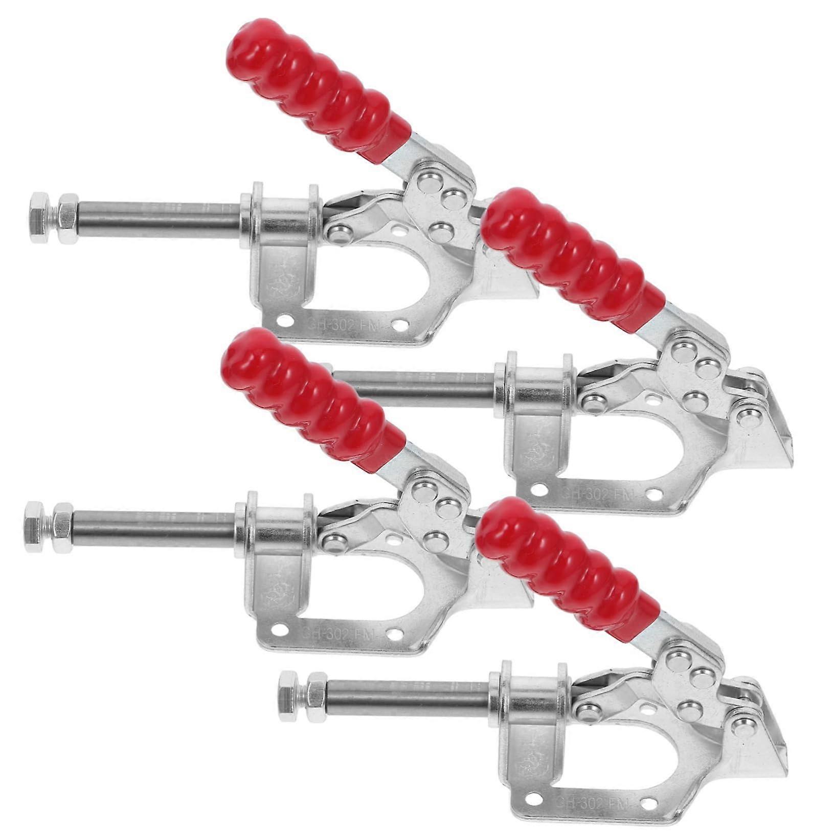 4 pieces elbow clamp woodworking tools welding clamps toggle clamps knee lever clamps woodworking clamps for woodworking hand tool toggle clamp PVC