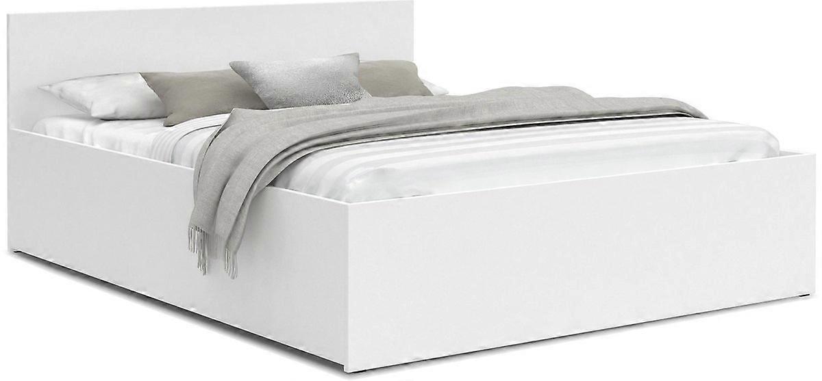2 Persoonsbed - bed 160x200 cm - opklapbare bodem - wit