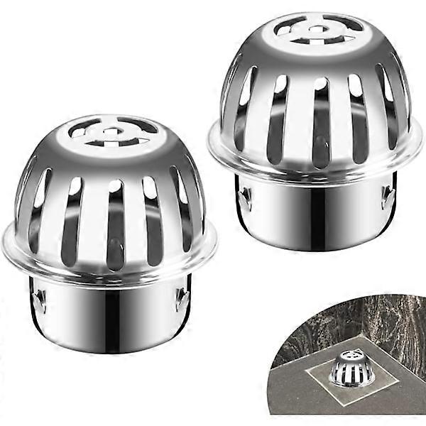 75mm Gutter Guard 2 Pcs Stainless Steel Gutter Guard for Filtering and Blocking Leaves, Foliage, Branches and Fallen Branches
