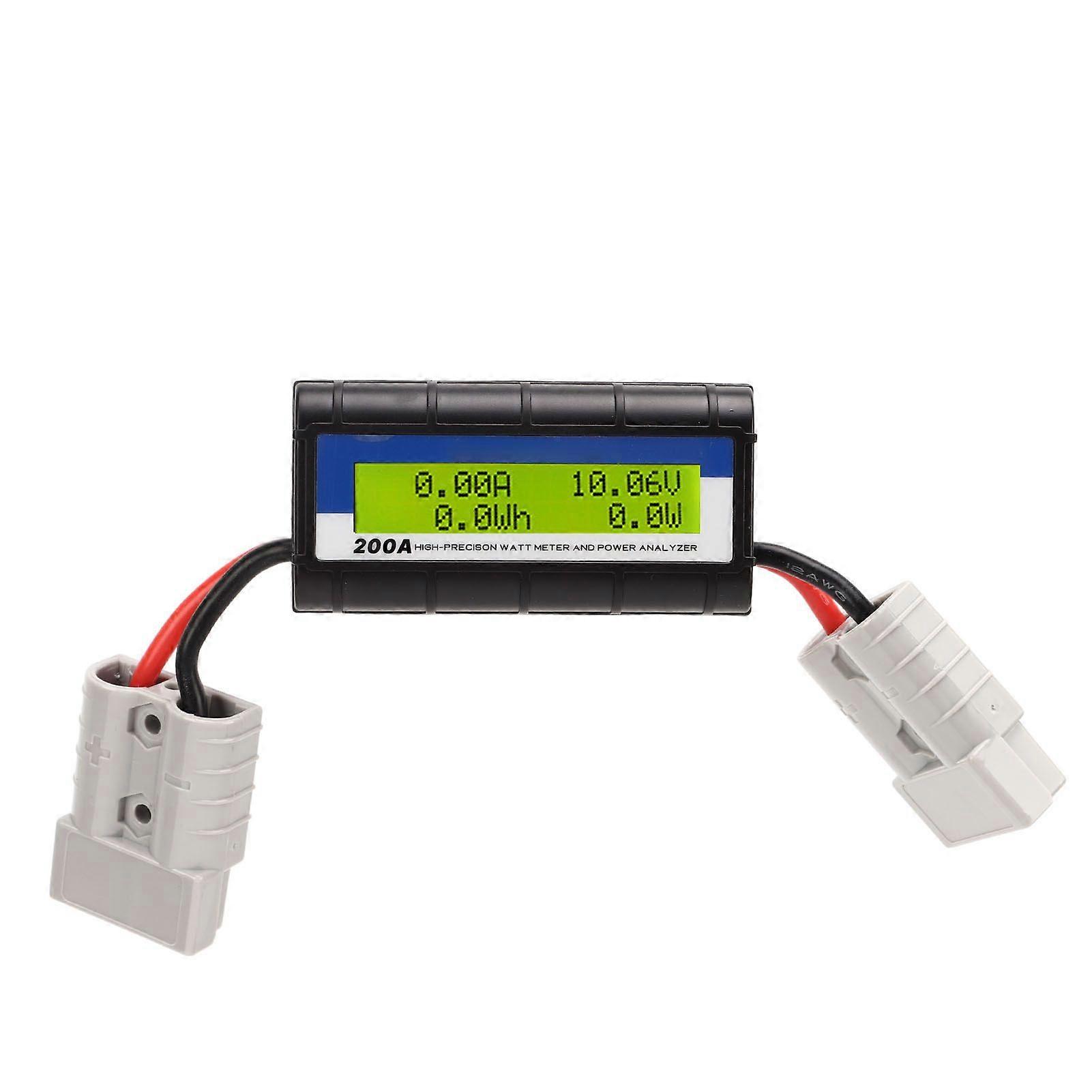 200A Power Analyzer Watt Meter with Digital LCD Screen