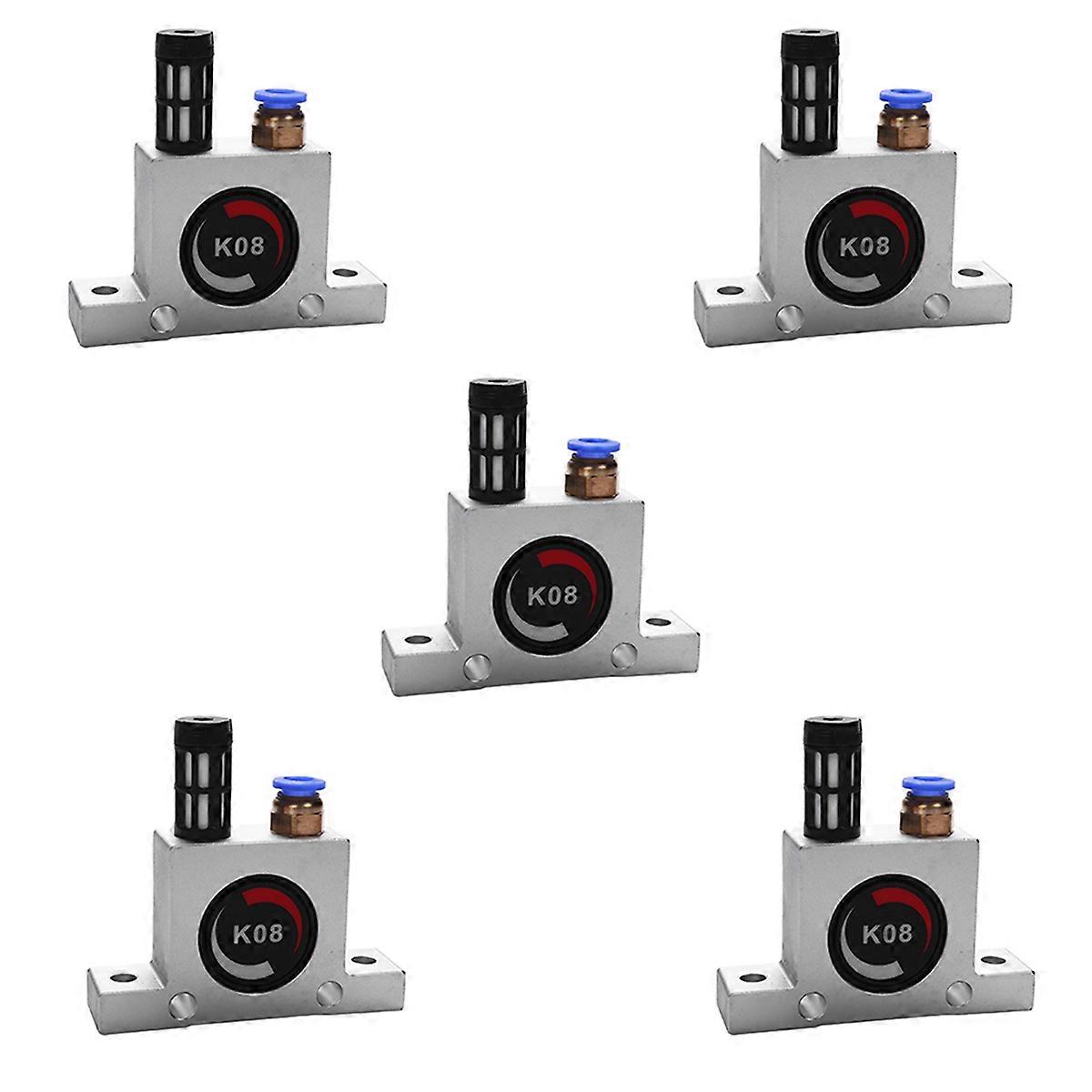 5X 1/4 Pneumatic Turbine Vibrators Industrial Vibrator for Hopper Industrial Pneumatic Vibrator Osci