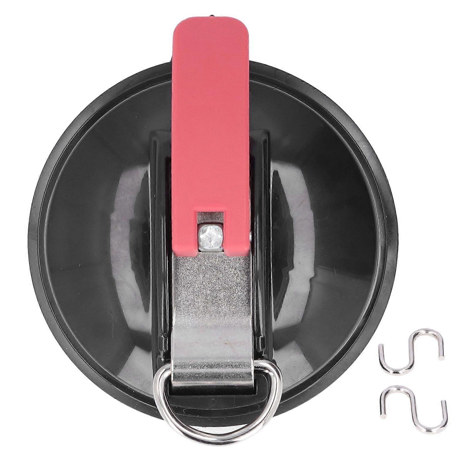 securing hook for car camping with suction cup anchor