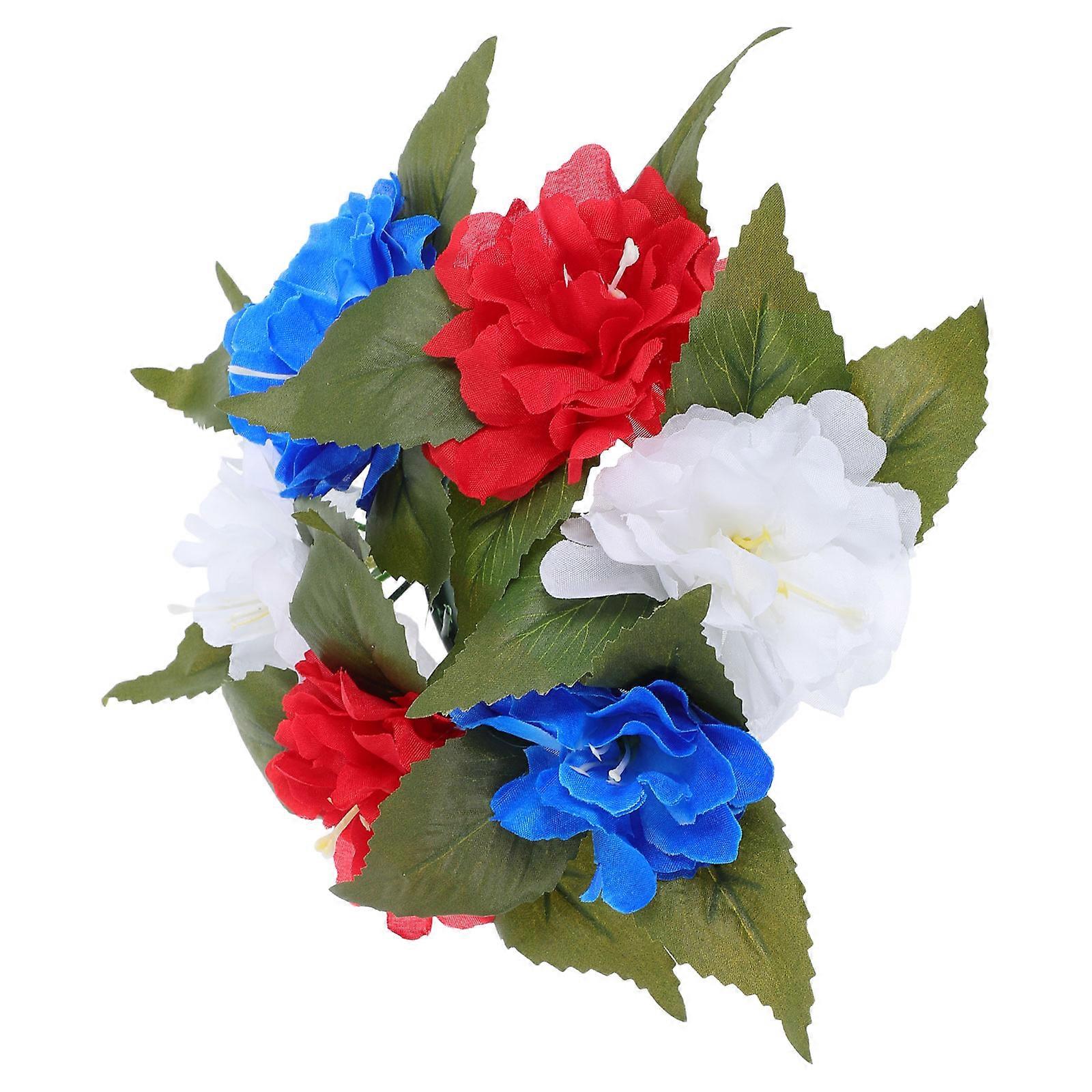 Spring Butterfly Floral Candle Ring Wreath Centerpiece Decoration Hanging Ornament for Home Party Wedding Seasonal Use