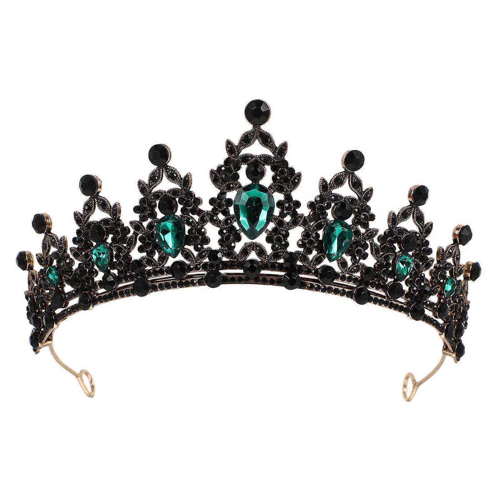 Couronne de mariée, coiffe de mariage pour décoration, couvre-chef vert créatif