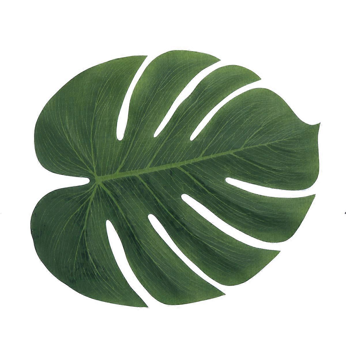 Natural Looking仿真Palm Tree Leaves for Beach Decor, Material