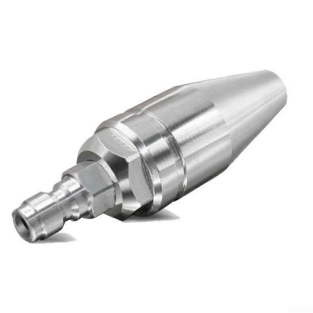 Rotating Stainless Steel Nozzle For Pressure Washers, Universal Fit, Swivel Connection