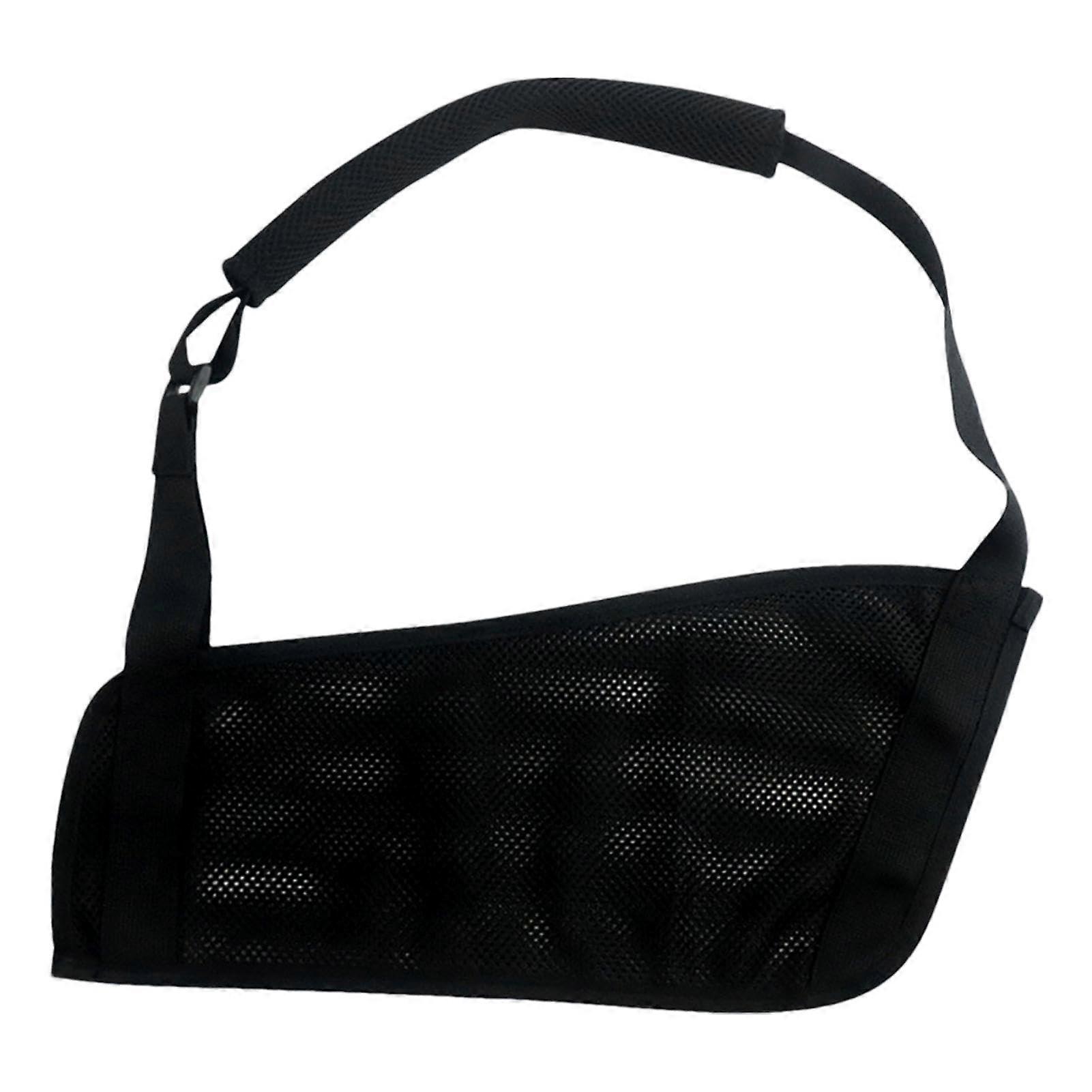 Arm Sling for Left Arm, Lightweight Shoulder Immobiliser, Comfortable Support Strap for Fracture Recovery and Strain Relief