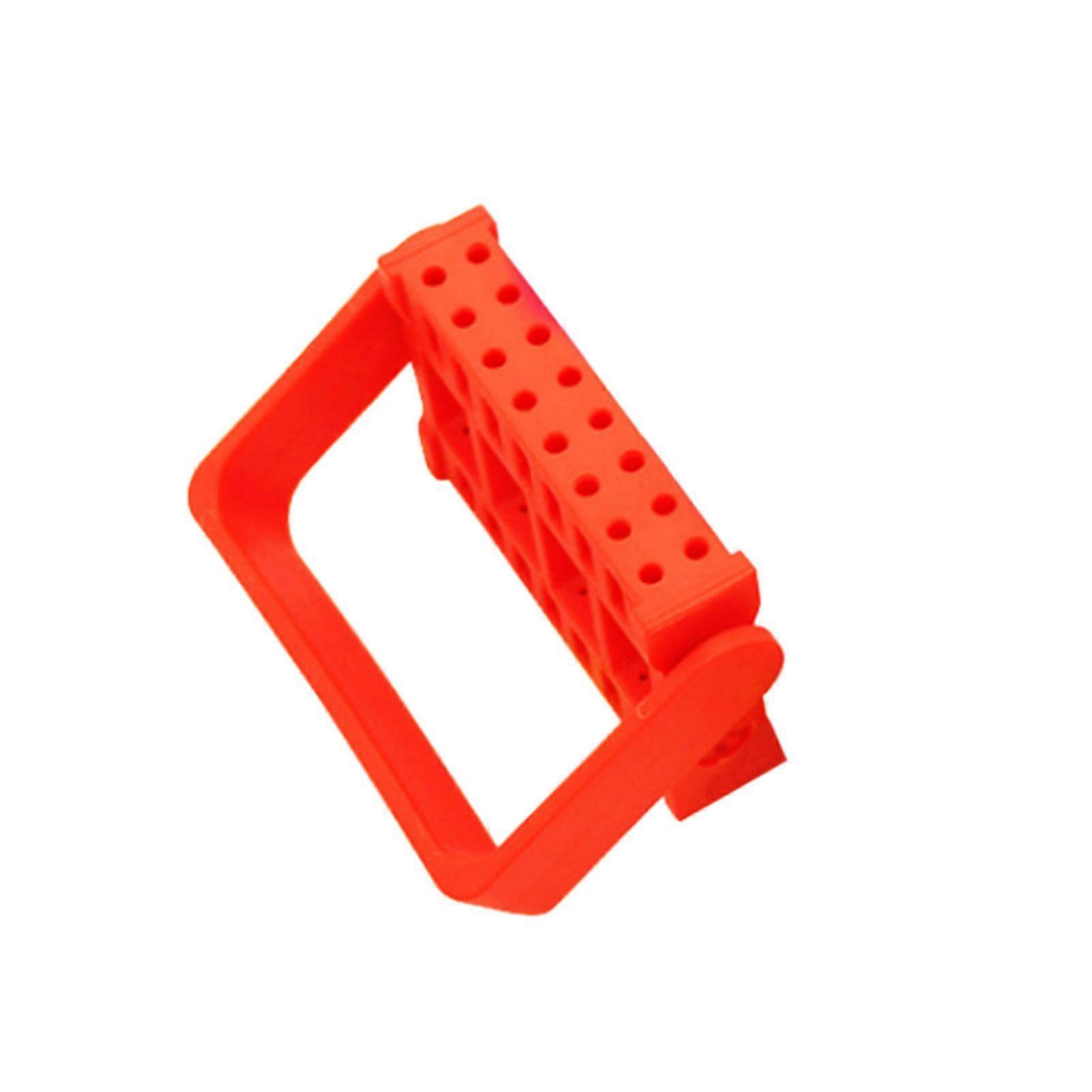 16 Holes Nail Art Drill Grinding Head Bit Holder Display Storage Box Nail Drill Bits Container Stand Display Rack