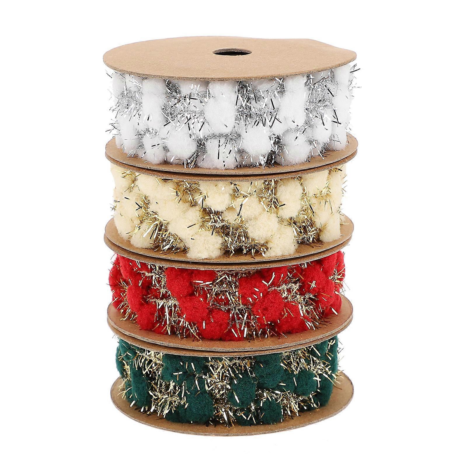 Holiday Ribbons for Christmas Decorations Ideal for Event Planners Home Decor and Gift Wrapping in Assorted Rolls