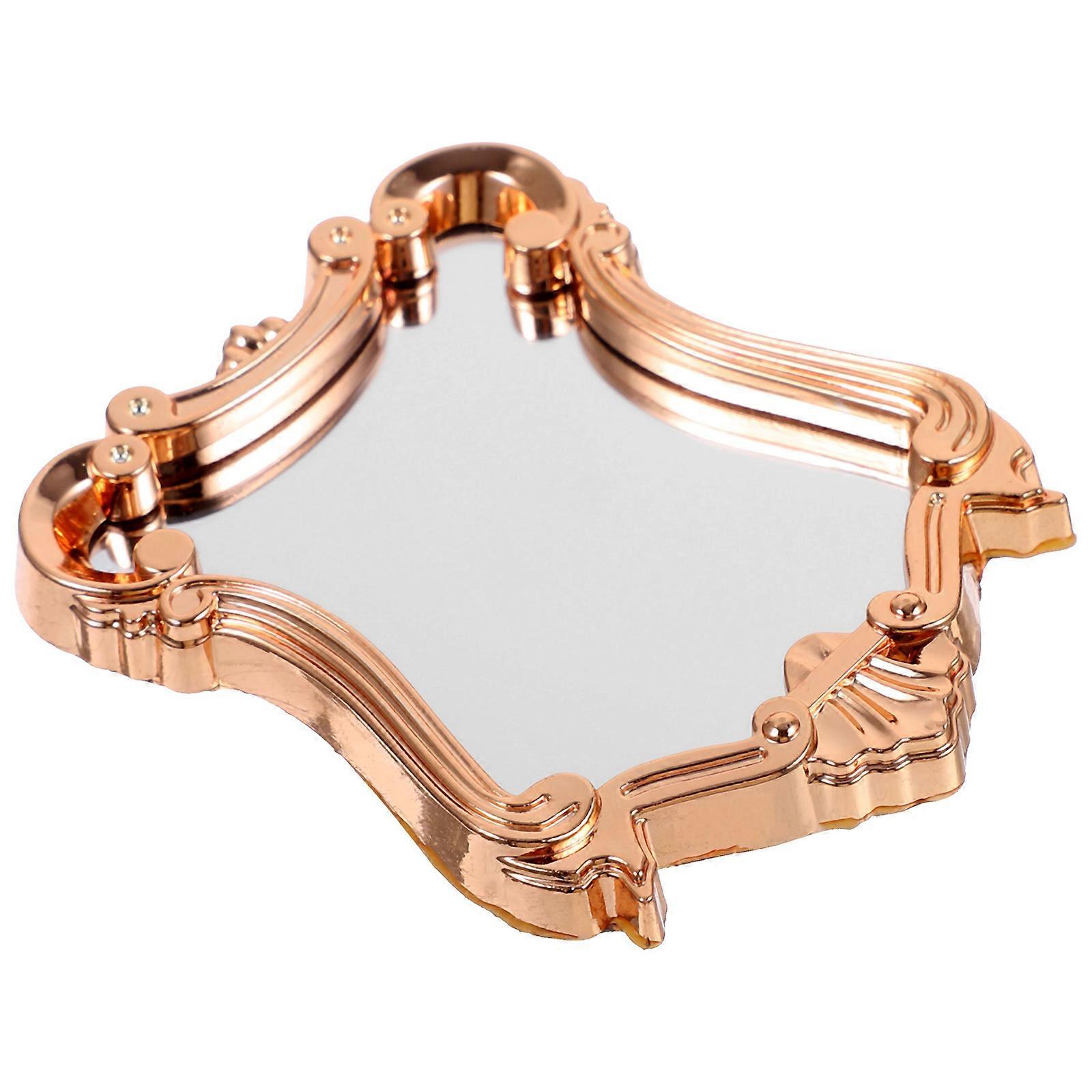 FRCOLOR 1 Set Doll House Miniature Mirror Model for Scene Layout Mini Furniture Accessories