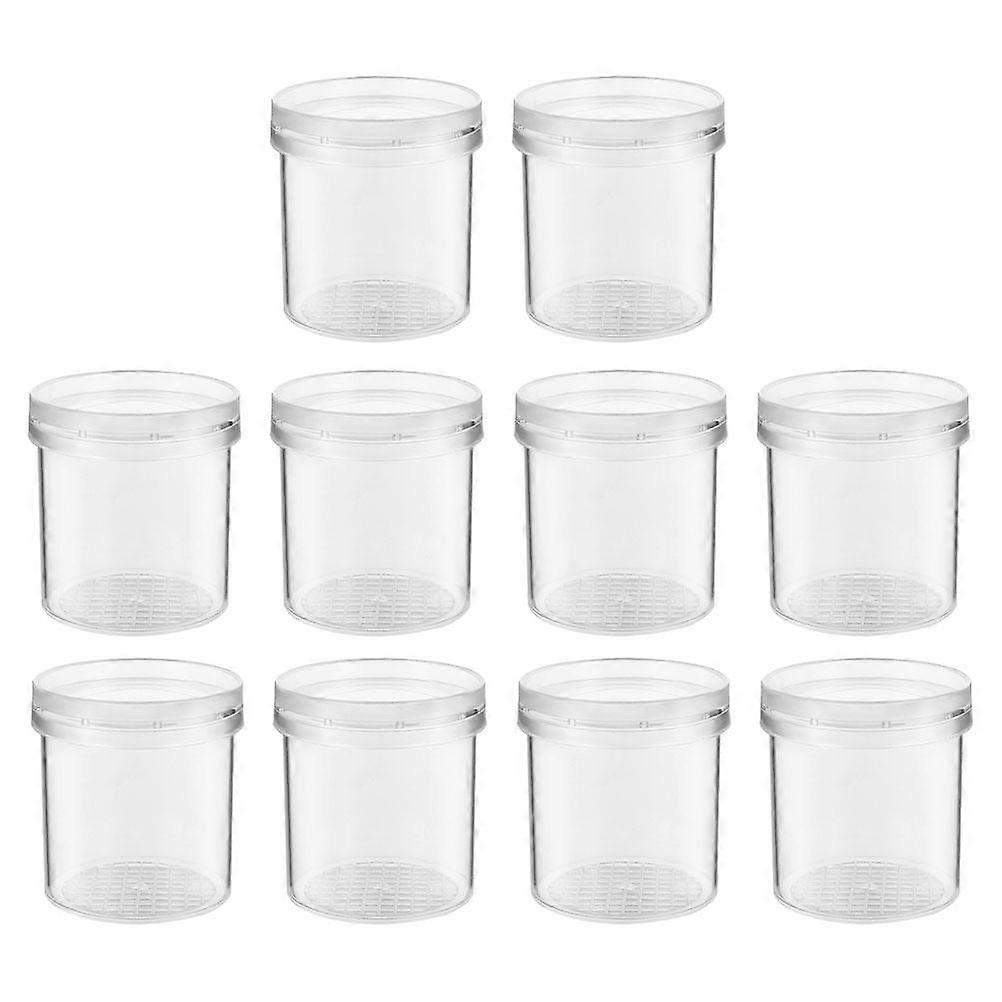 15Pcs Magnifying Boxes Cages for Household Containers Portable Critter Boxes