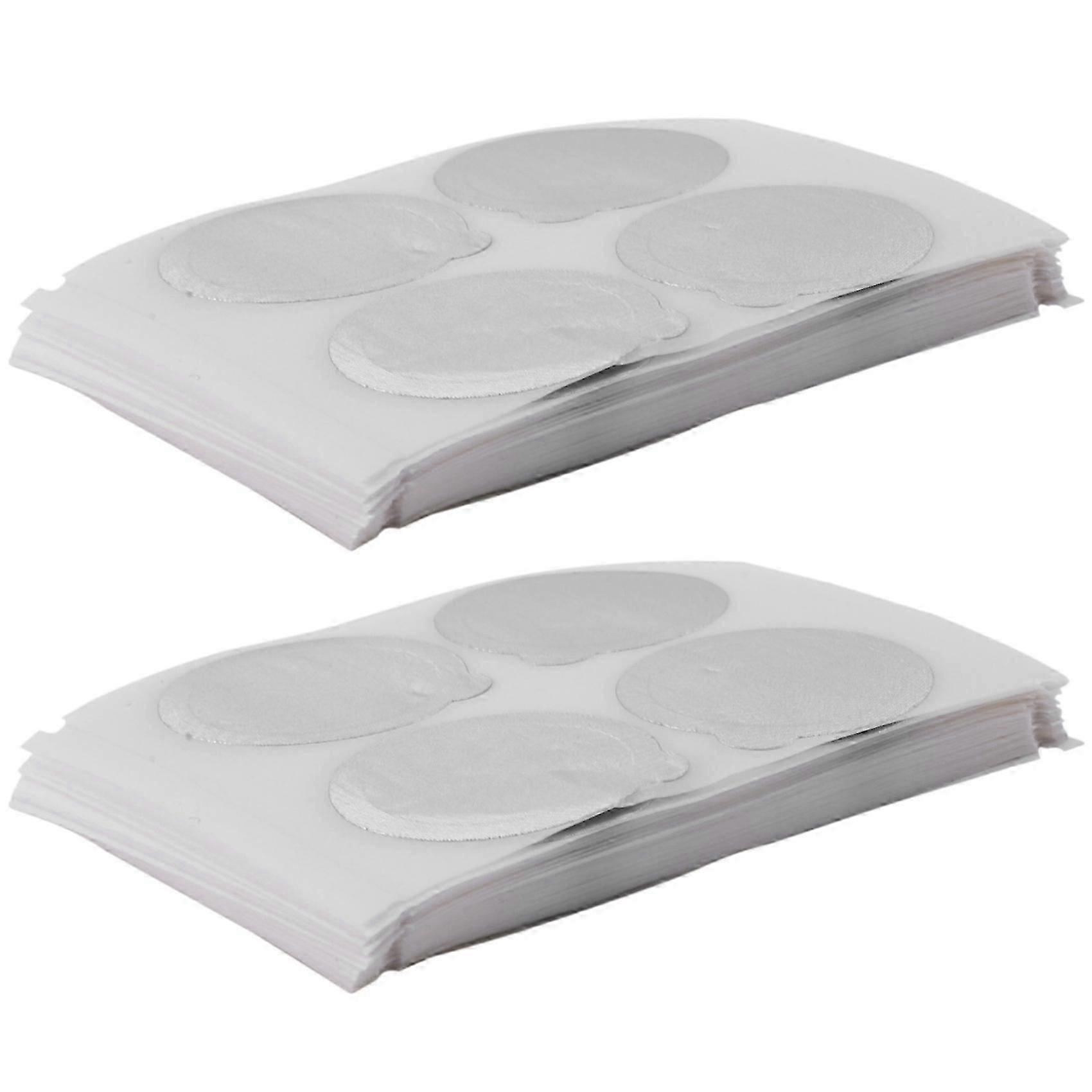 400PCS Aluminum Lids for Reusable Espresso Capsules