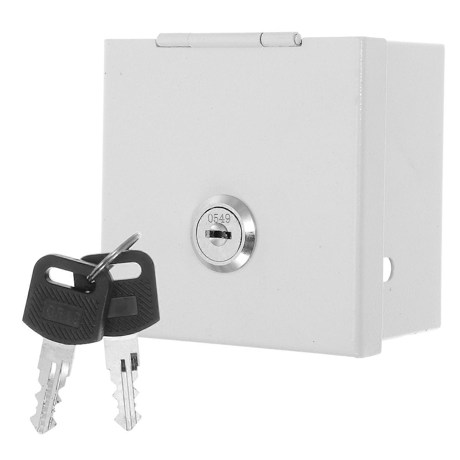 Lockable Wall-Mounting Electric Outlet Cover Weatherproof Electrical Box for Outdoor Socket Base Case Thickened Junction Box for Wall Outlets