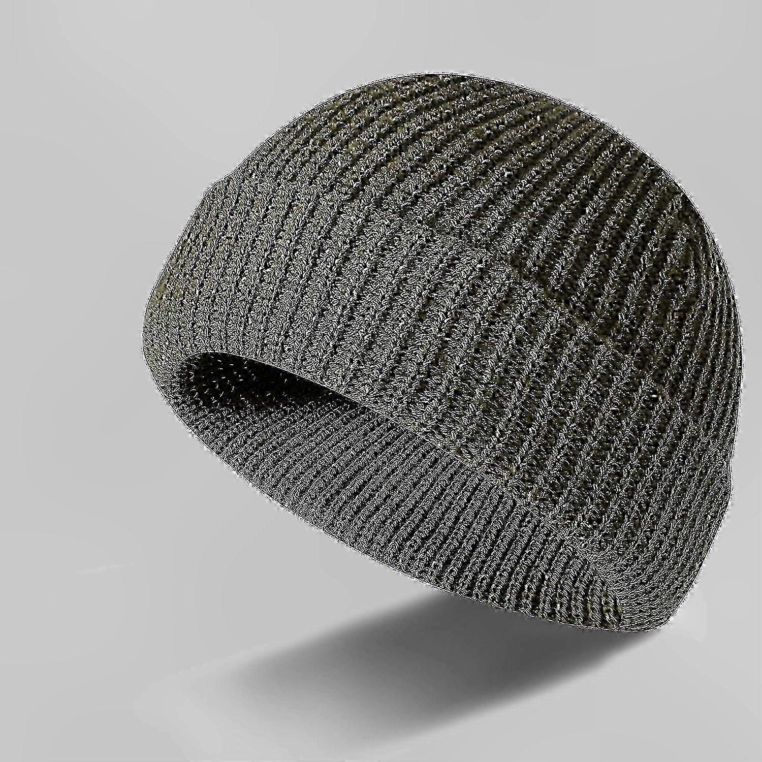Reflective Knitted Beanie for Adults, Unisex Warm Hat, One Size Fits Most, 54-58cm