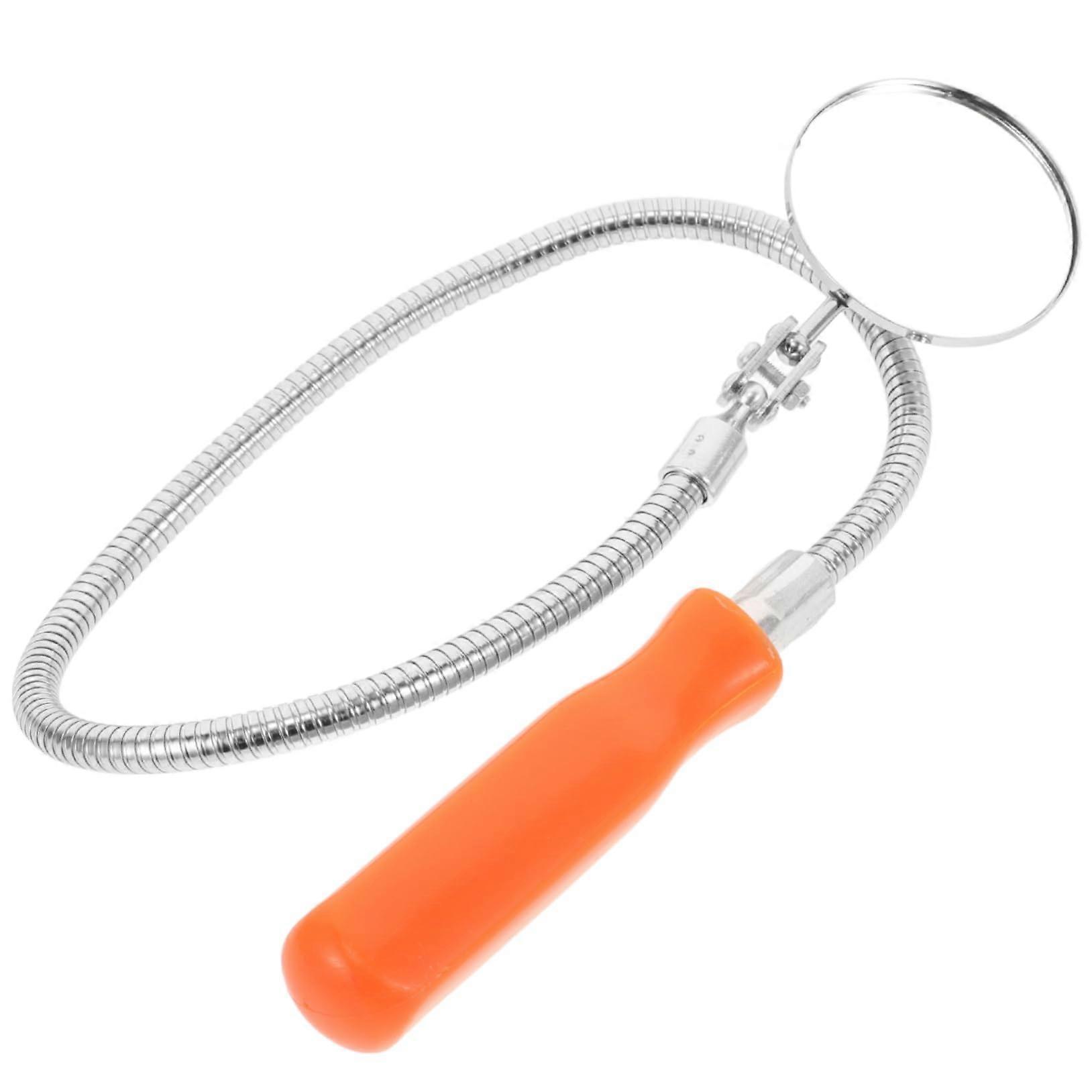 Adjustable mechanic's mirror for vehicle inspections Rotatable Durable