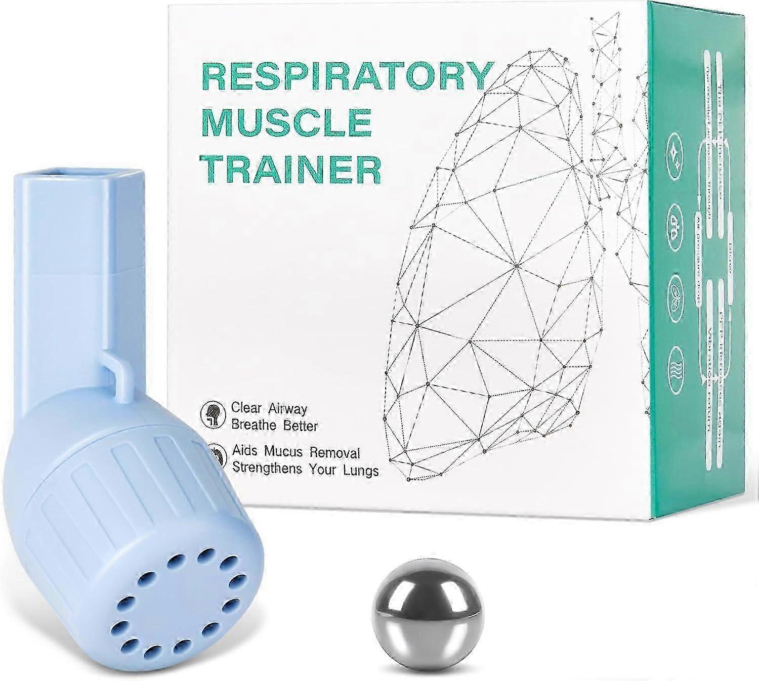 Lung Exerciser and Mucus Clearer, Mucus Clearer, Handheld Breathing Exerciser, Improve Fitness and Sleep