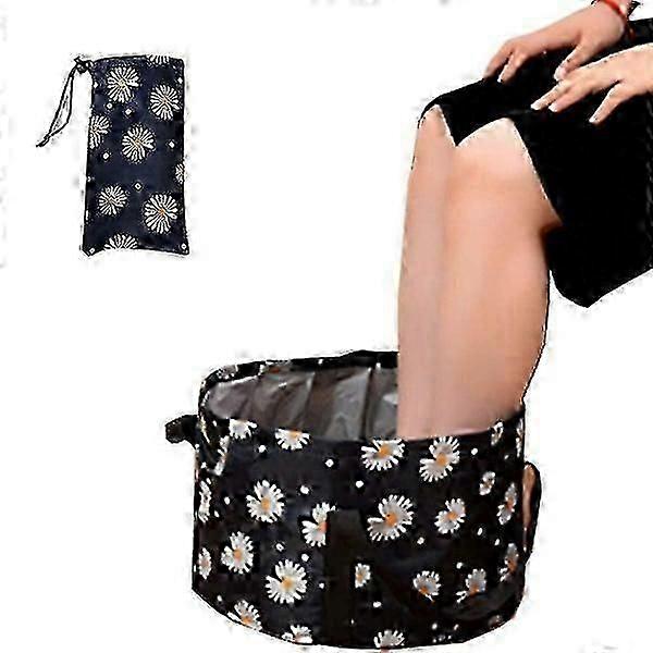 Portable Collapsible Foot Bath Basin for Soaking Feet - MultifunctionalL