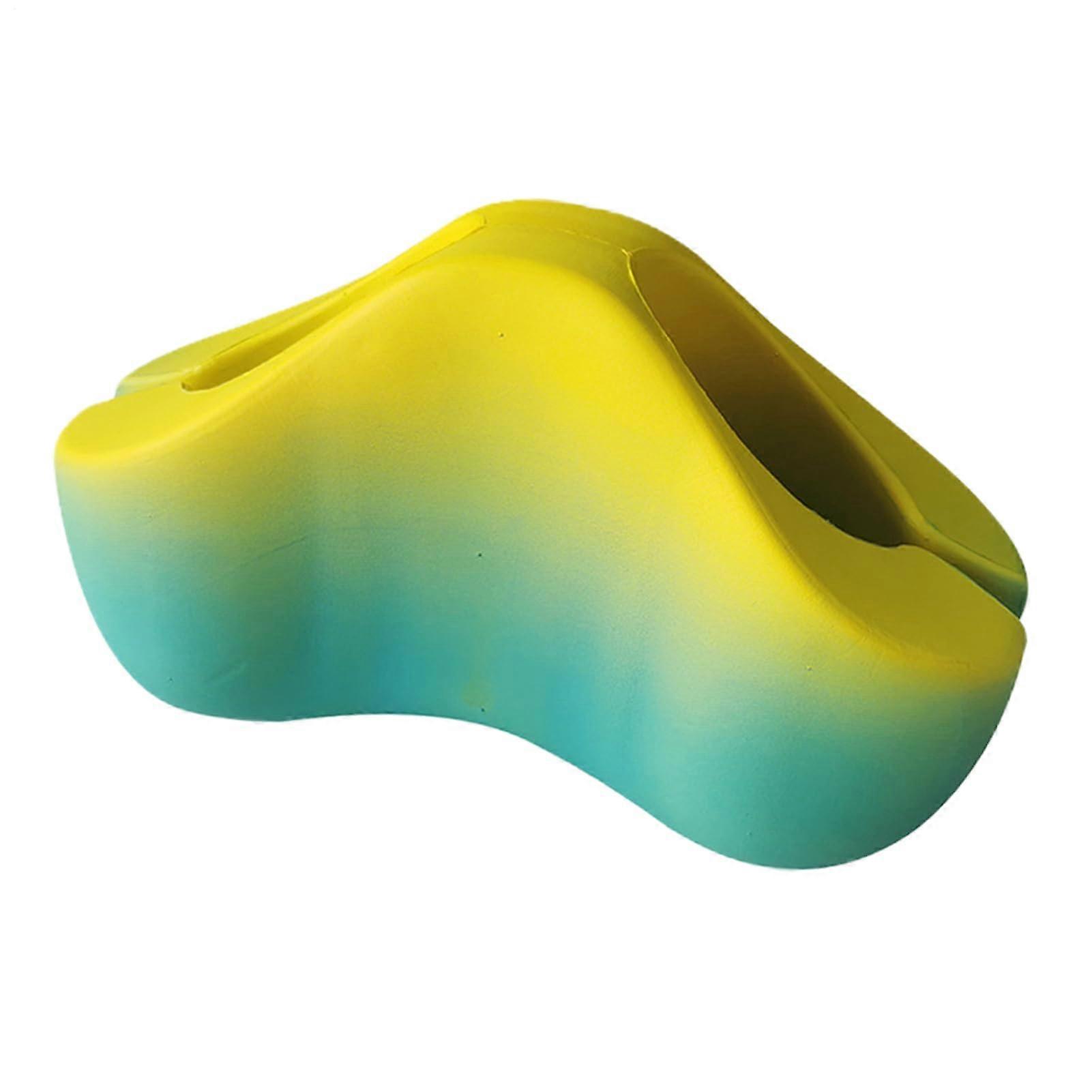 Swimming Aid  8Shaped Buoy for Adults, Kids, Beginners  Leg Float for Pool Training, Blue
