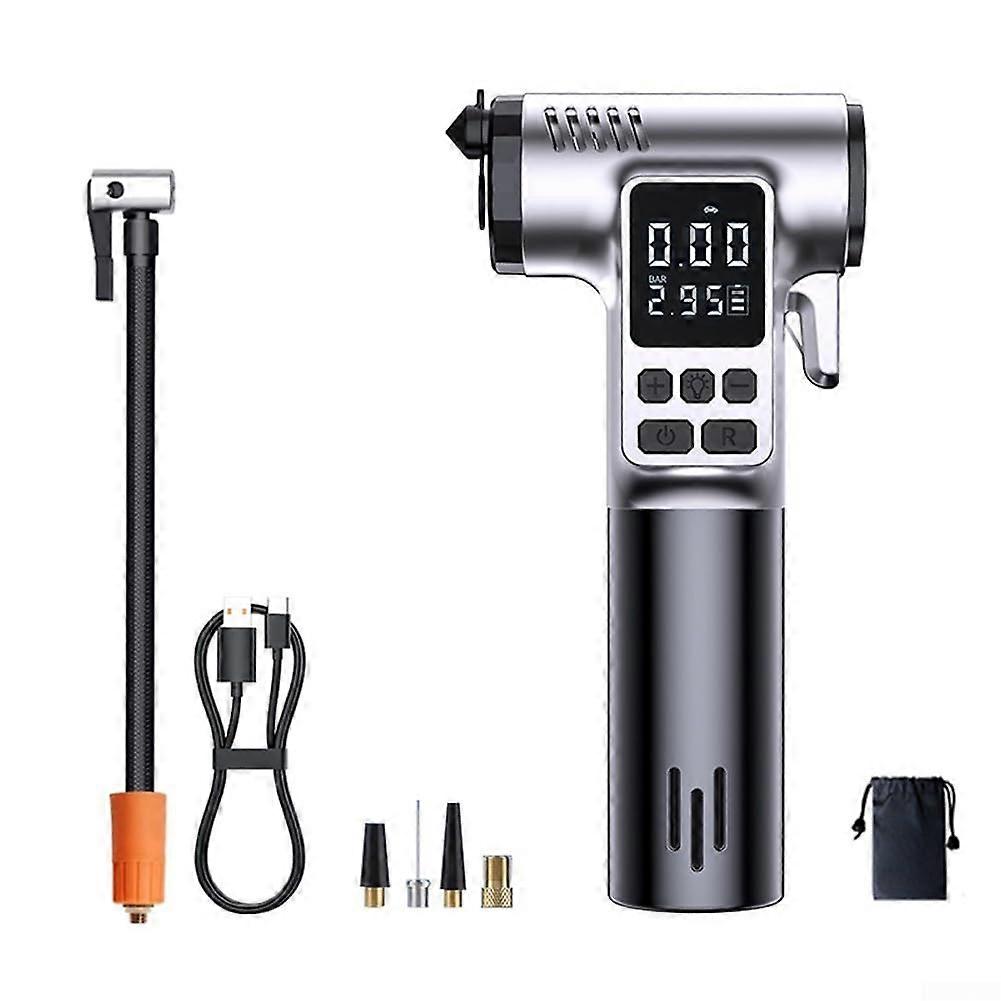 High Pressure Car Air Compressor Portable 12V with User Friendly Design for Tire and Sports Equipment Inflation