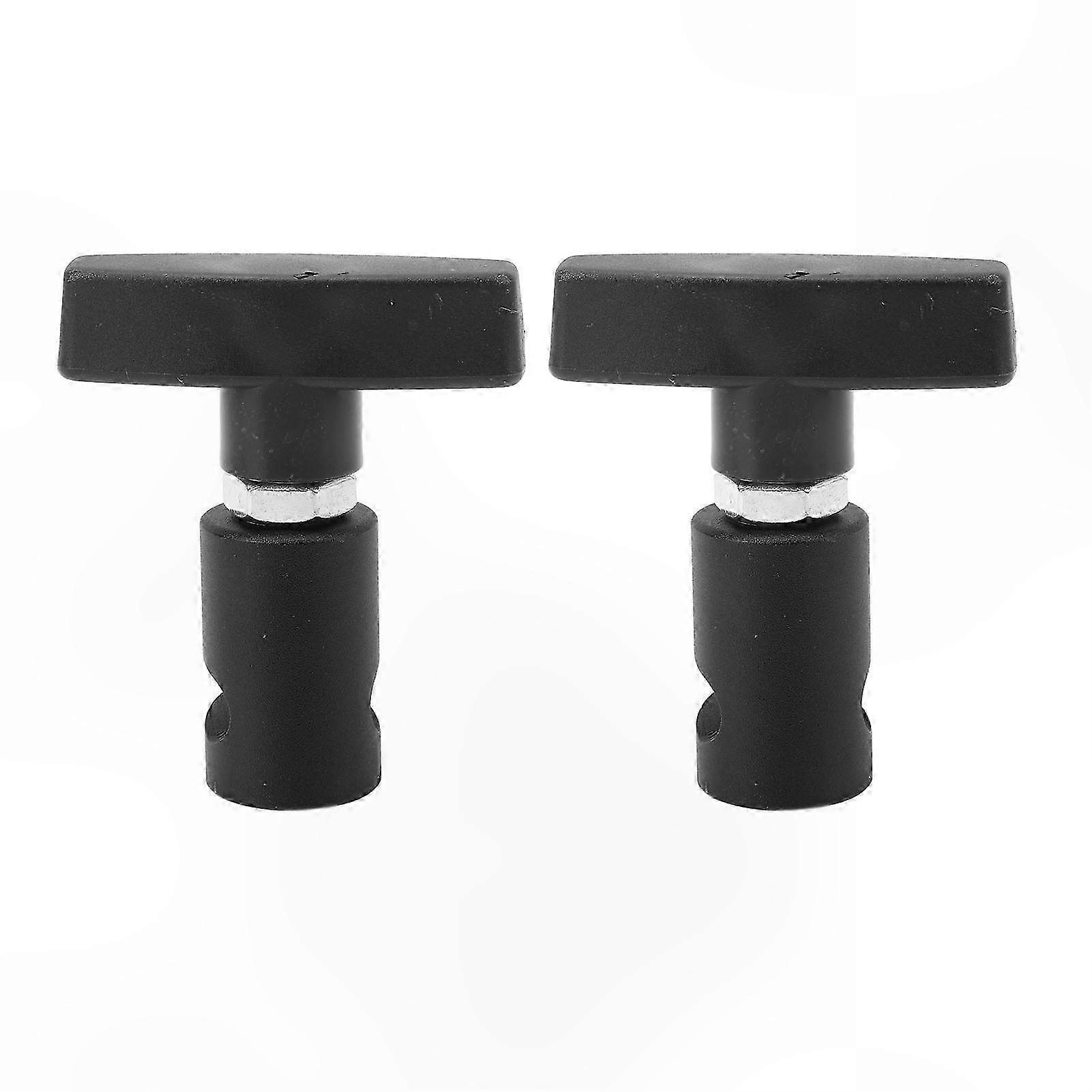 2-Pack 12mm Universal Clamp Tool for Tailgates, Hatchbacks, Trunks, Black