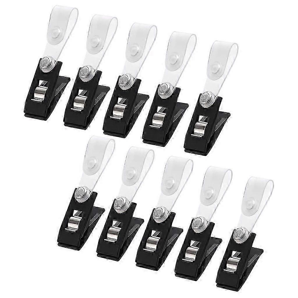 50 Pcs/Set Garden Flagpole Plum Stopper Clip Practical Flag Securing Tools