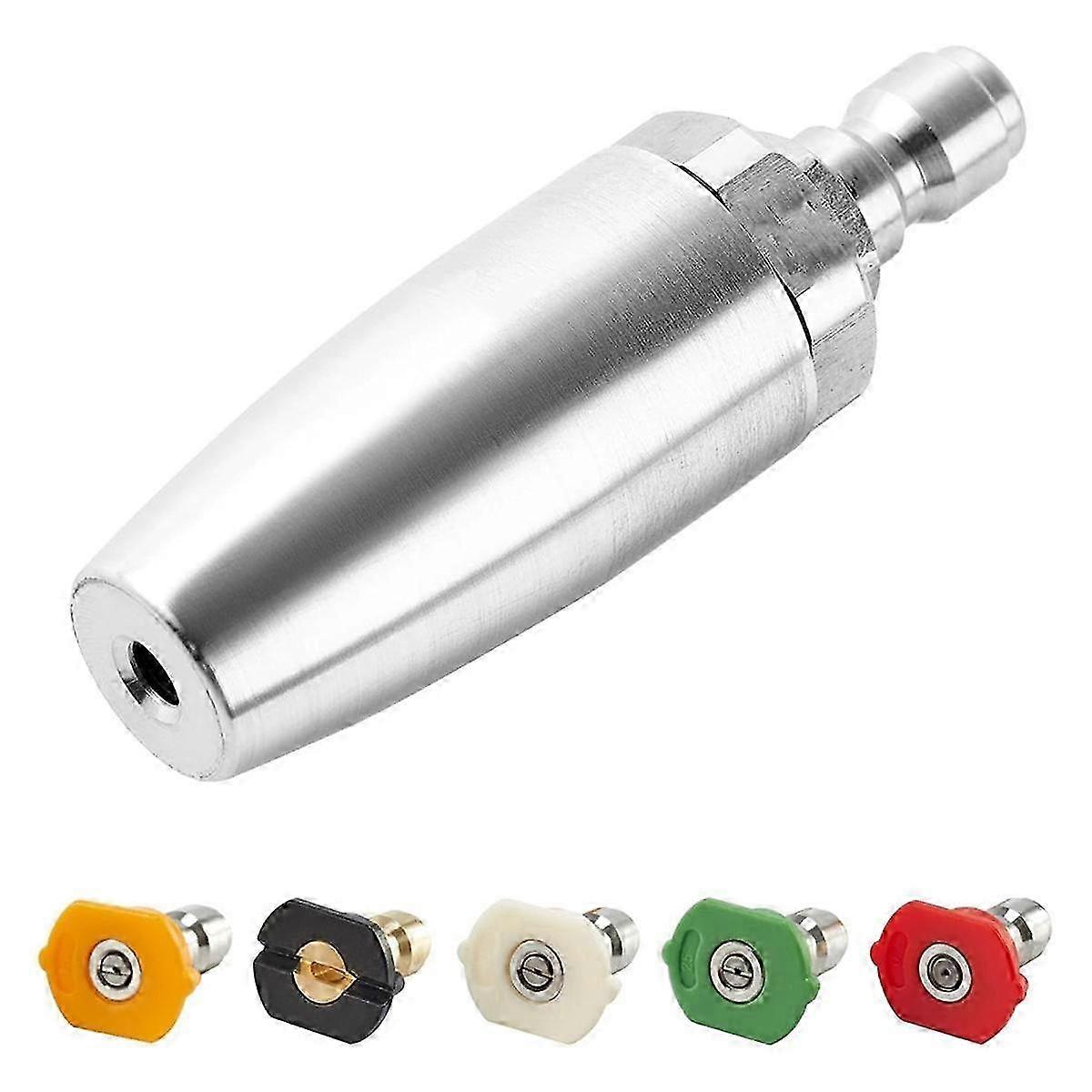 High-Performance Rotating Nozzle Tip with 1/4 Inch Quick Connect for Electric Pressure Washer
