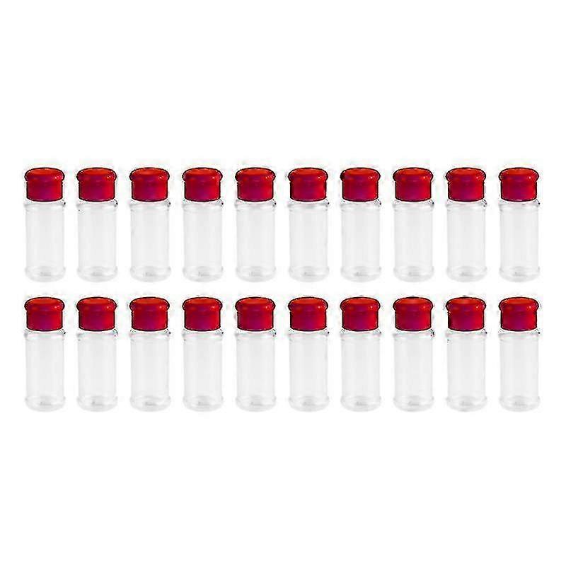 Salt Pepper Shaker Bottles - Plastic Spice Jar