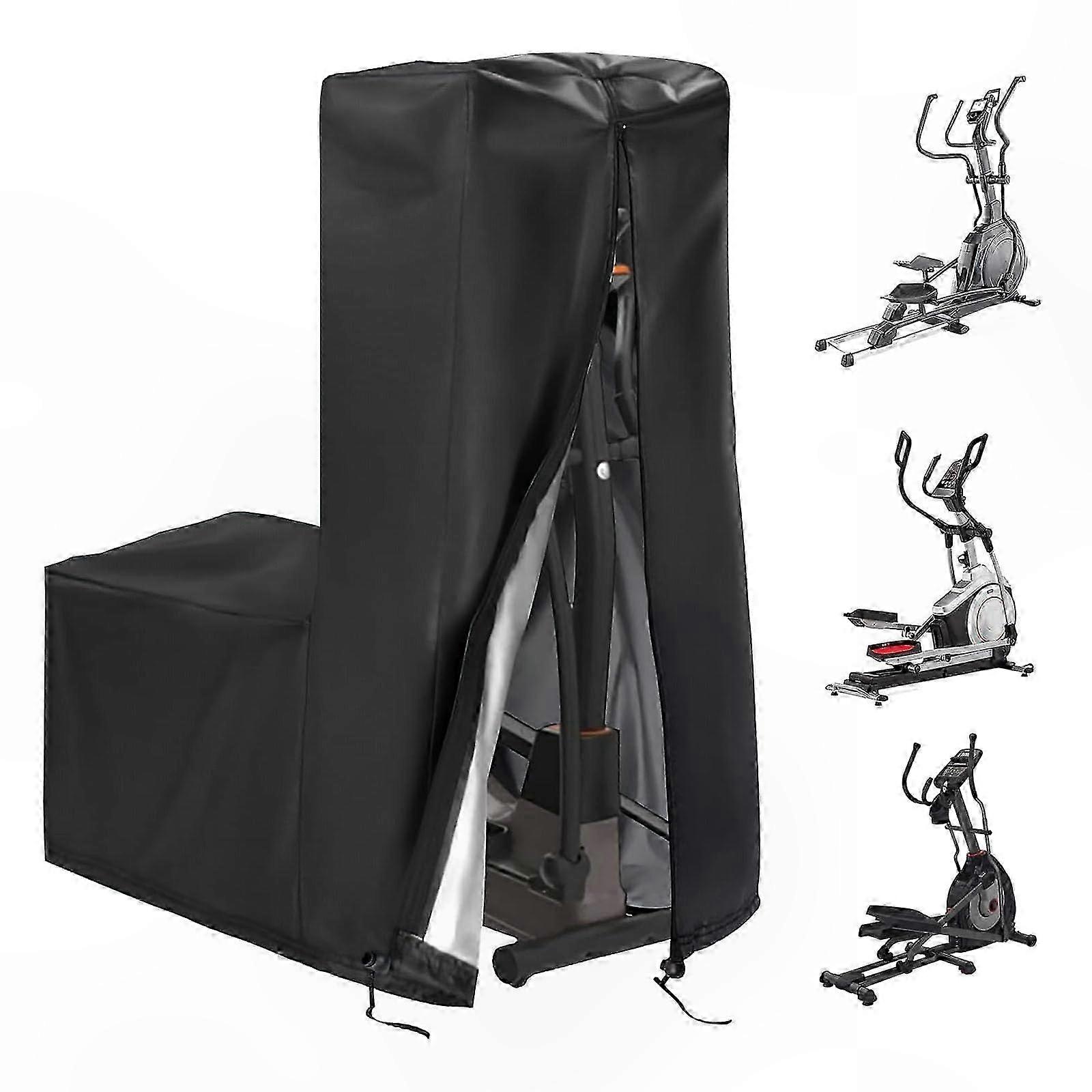Waterproof Elliptical Machine Cover with Adjustable Drawstring (420D140x64x165cm)