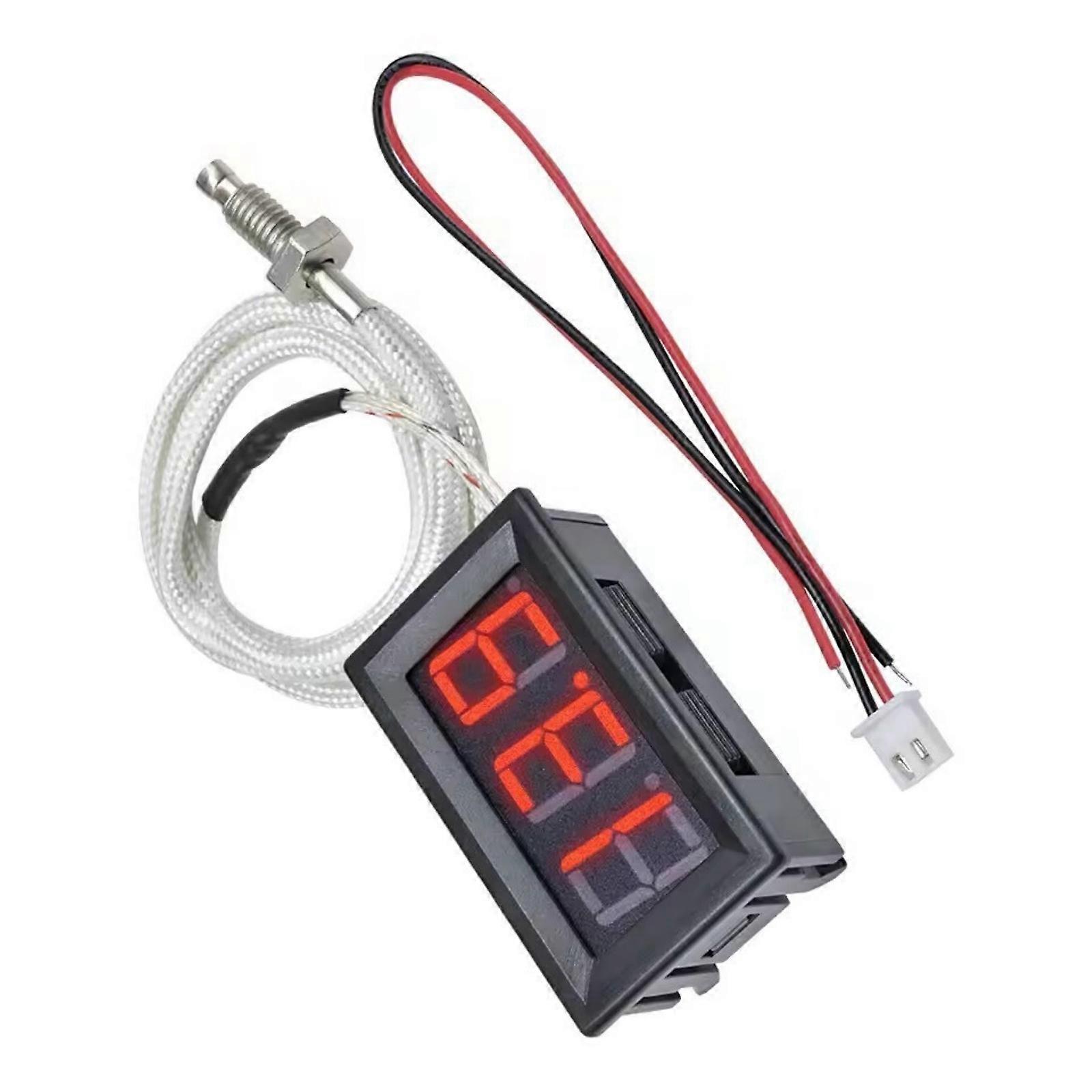 Corrosion Resistant Heat Indicators Digital Thermometers For Processing And Metal Fabrication Sectors -30°C to 800°C Red