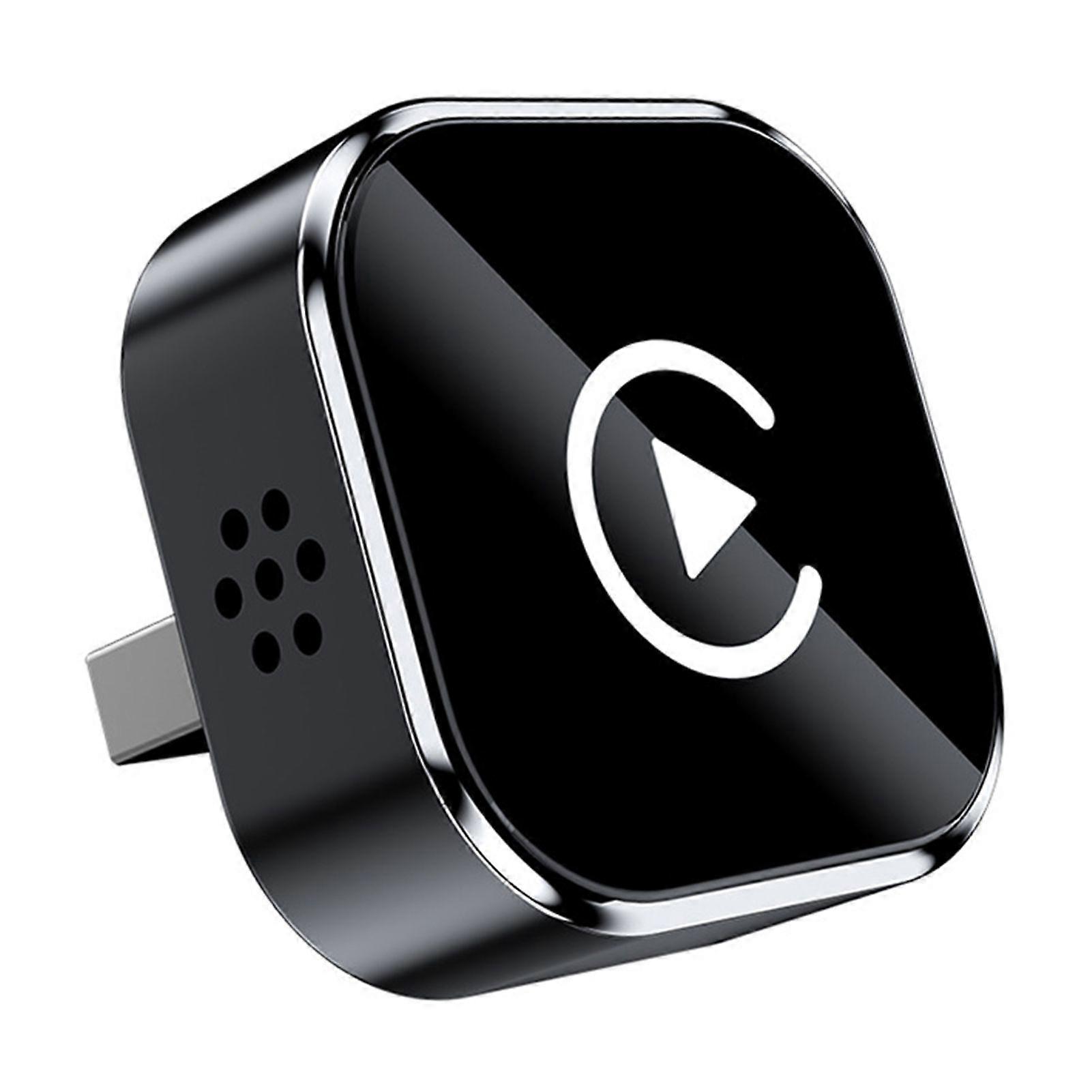 2-In-1 Wireless CarPlay Adapter for iPhone/Android, Mini Ultra Auto Adapter for Wired to Wireless Convenient CarPlay Adapter