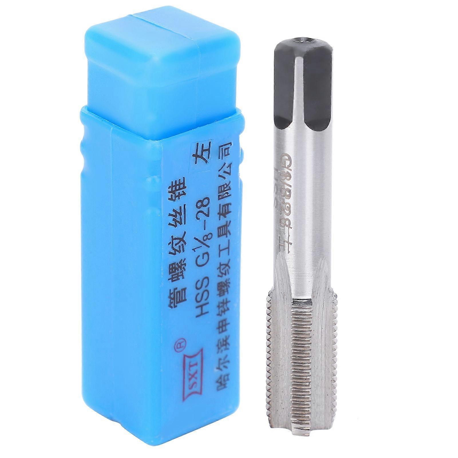 Professional Pipe Thread Tap Water Pipe Repair Screw Tap Processing Accessory HSS G1/828