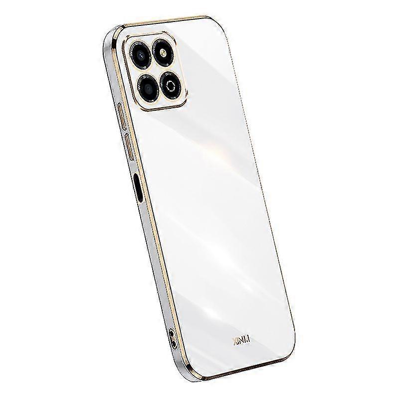 Xinli Electroplating Frame Phone Case compatible with Honor X8a 4g ...