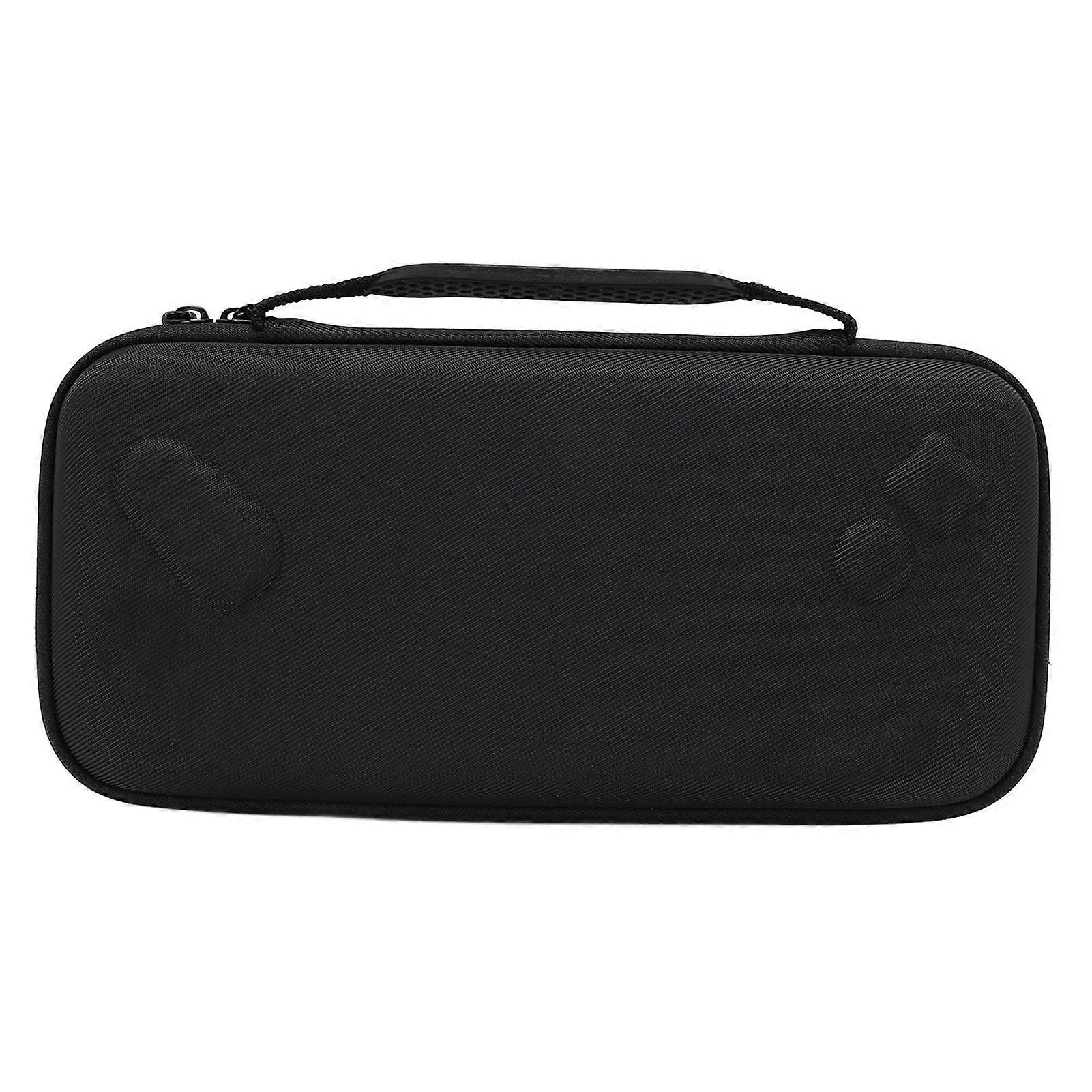 Console Hard Carrying Case Travel Portable for ROG Ally X Storage EVA Shockproof Protective with Rear Mesh Bag Bracket L