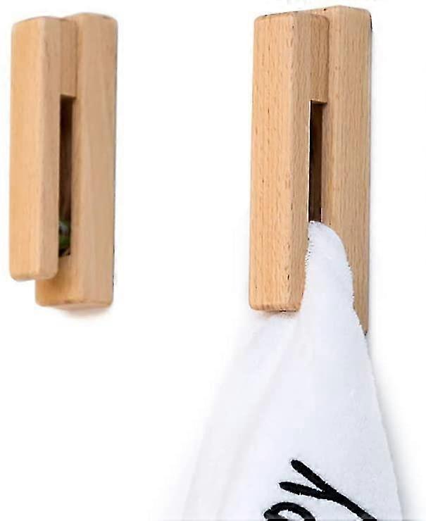 Wooden Towel Rack-wooden Wall-mounted Towel Hook
