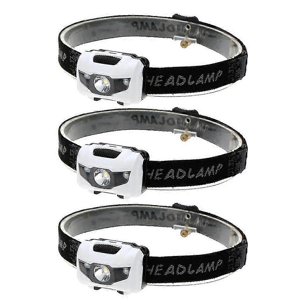 Camping headlamp, ABS material, four-level lighting mode