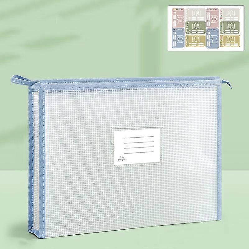 YAOJIE EVA Thicken A4 Transparent Zipper File Storage Bag