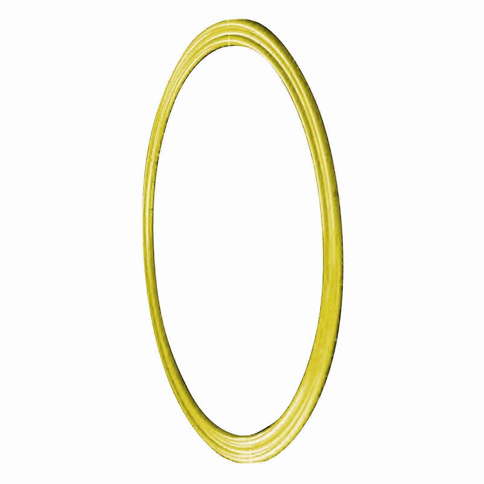 5個の石けり遊びのリングクリップ30cm黄色のアウトドアスポーツ玩具