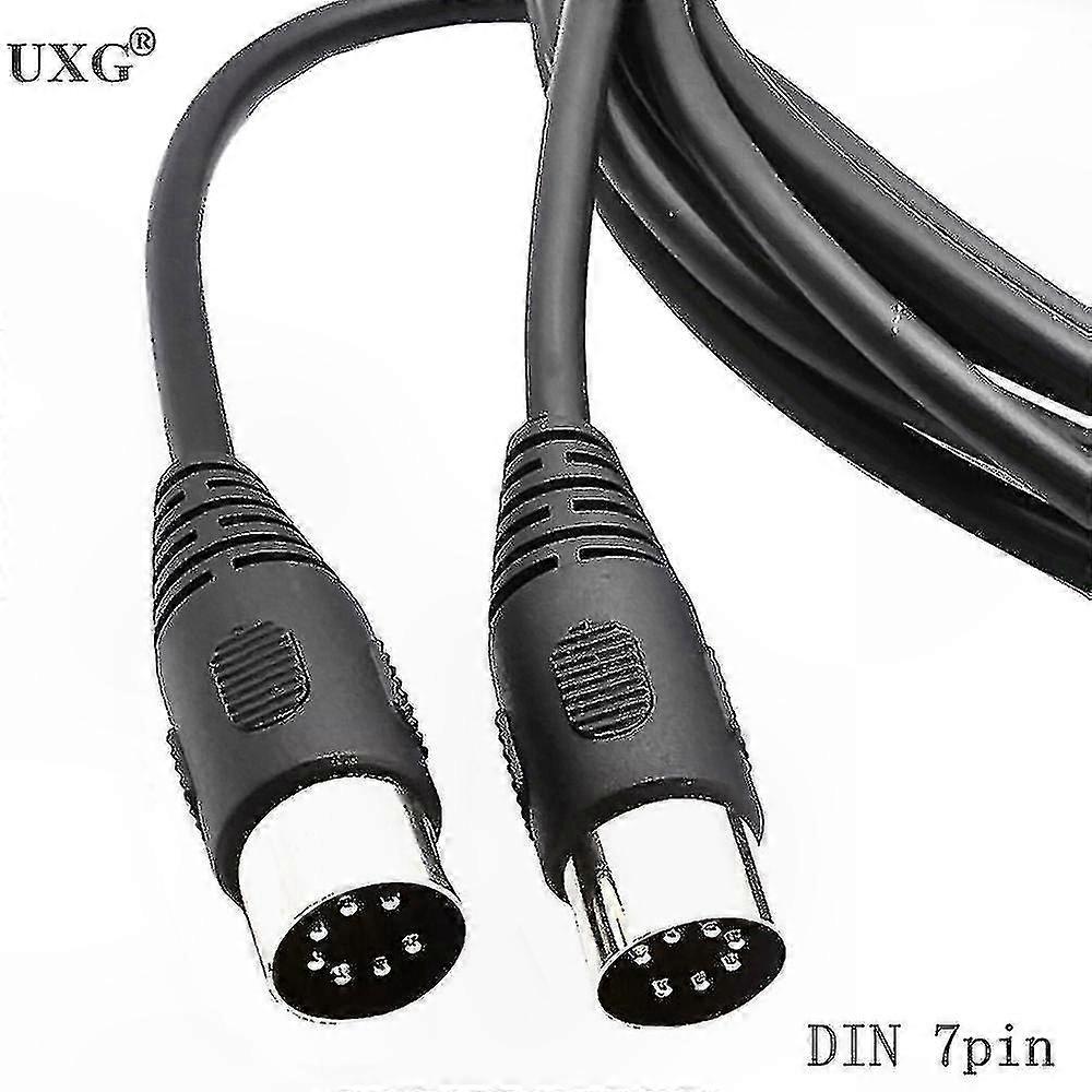 1m 1.5m 3m Male to Male 7 Pin Din Cable for Midi Controller Interface Connection Adapter Cord