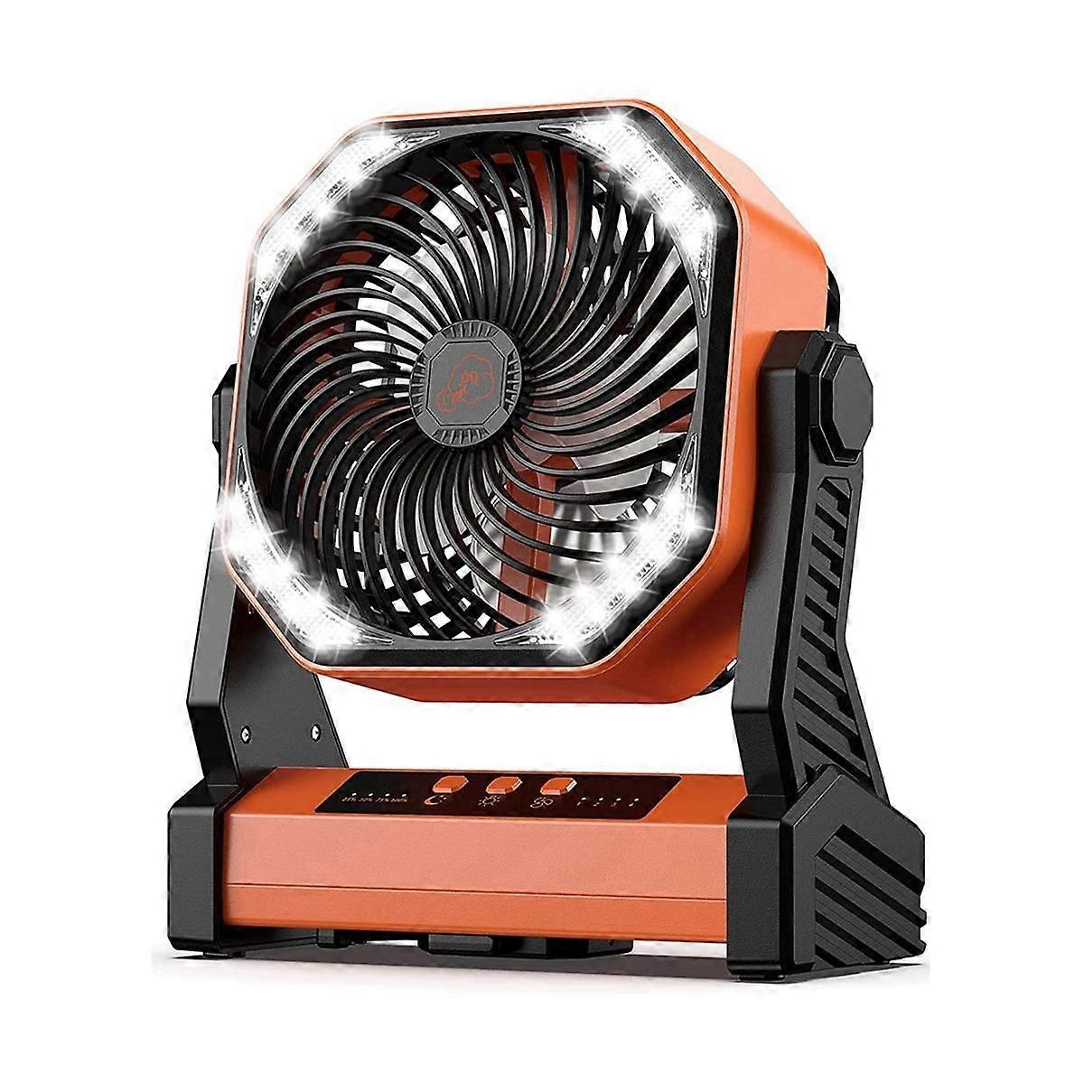 Portable Fan for Travel, 20000MAh Rechargeable Battery Powered Fan, High-Velocity Camping Fan