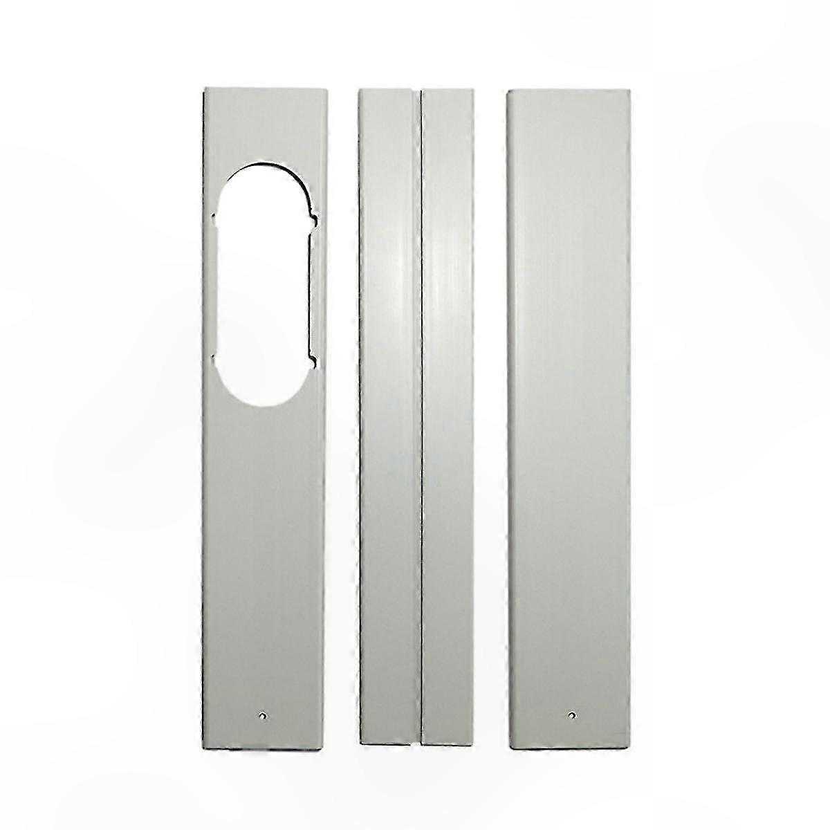 3-Pack Adjustable Window Plate for Air Conditioner Accessories, Portable AC Window Seal Kit