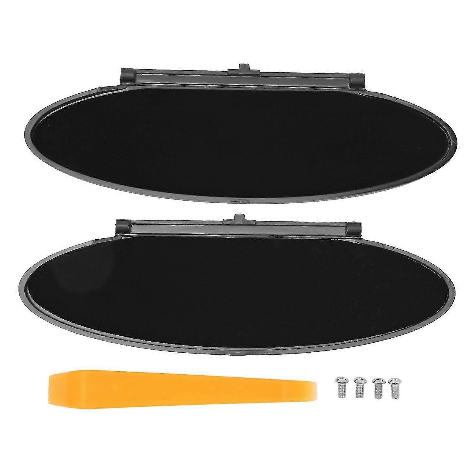 2pcs Sun Visor Mirror Cover 99670142102 Sunvisor Lid Cover Replacement For Boxster Cayman 986 987