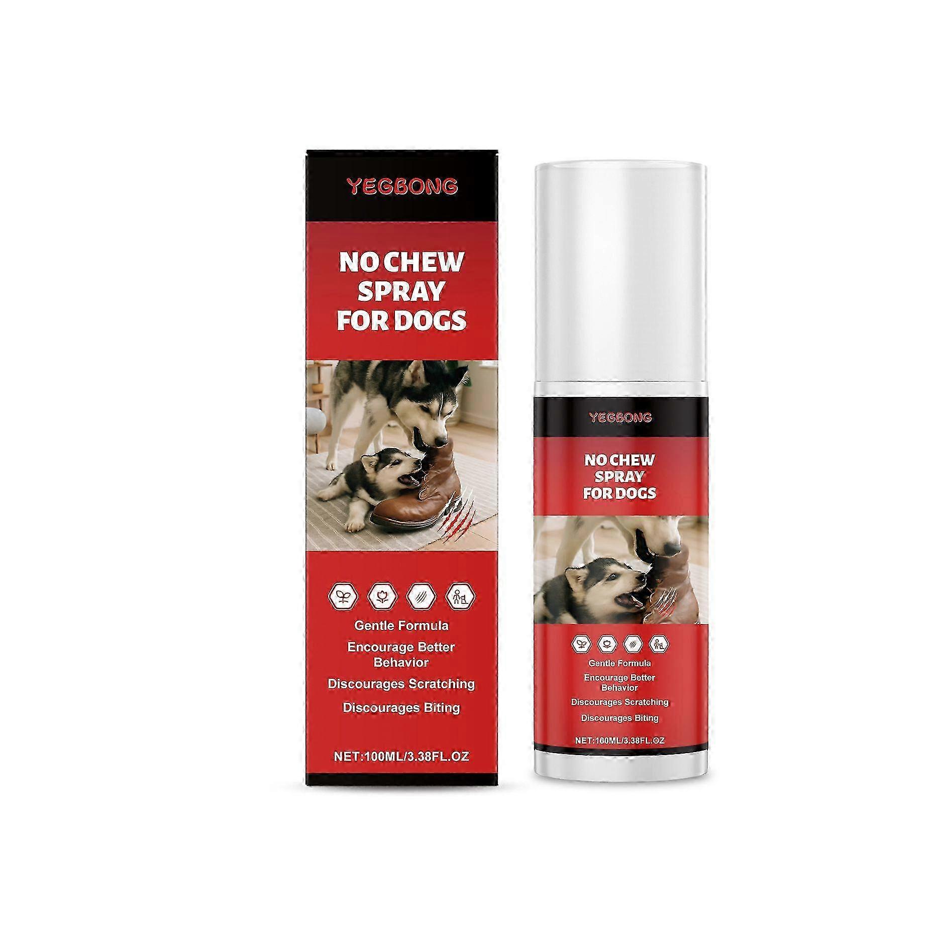 No Chew Spray for Dogs, 2025 Upgrade Spray for Dogs to Stop Chewing, Stop Dog Chewing Spray - Non-Toxic Bitter Deterrent Kit for Chewers, Anti Bite Tr