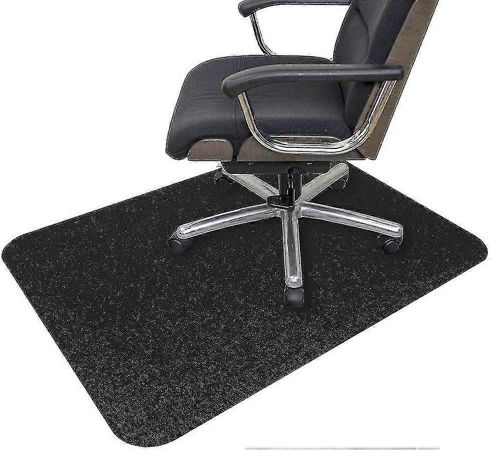 Chair mat for hard floors with non-slip EVA bottom