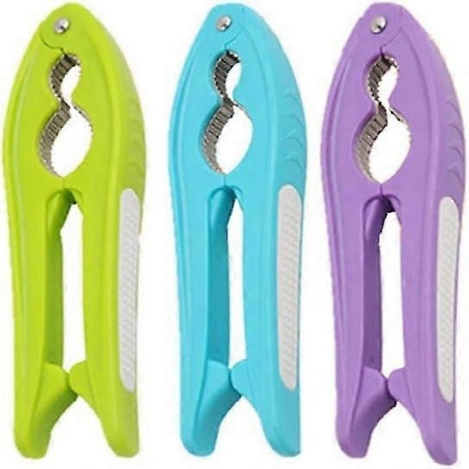 1 Piece Nutcracker Chestnut Clip Walnut Pliers Lobster Shellers Crab Legs Crackers Seafood Tools Sturdy Practical Nutcracker Random Color 18*4.5*1.5c 