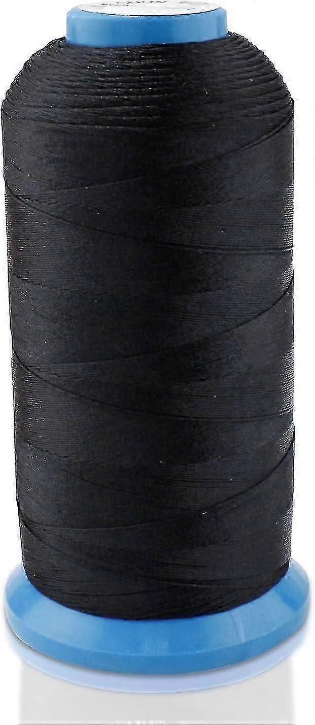 Fil de machine à coudre surenrouleur en nylon robuste (noir)