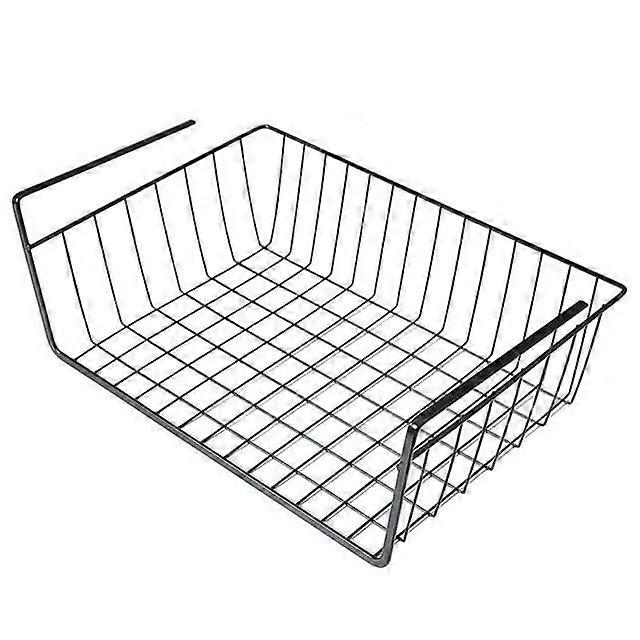 Under Shelf Table Storage Basket Kitchen Storage Holders Rack Desk  Holders & Racks