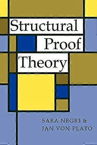 Structural Proof Theory - Sara Negri - Paperback - en Book