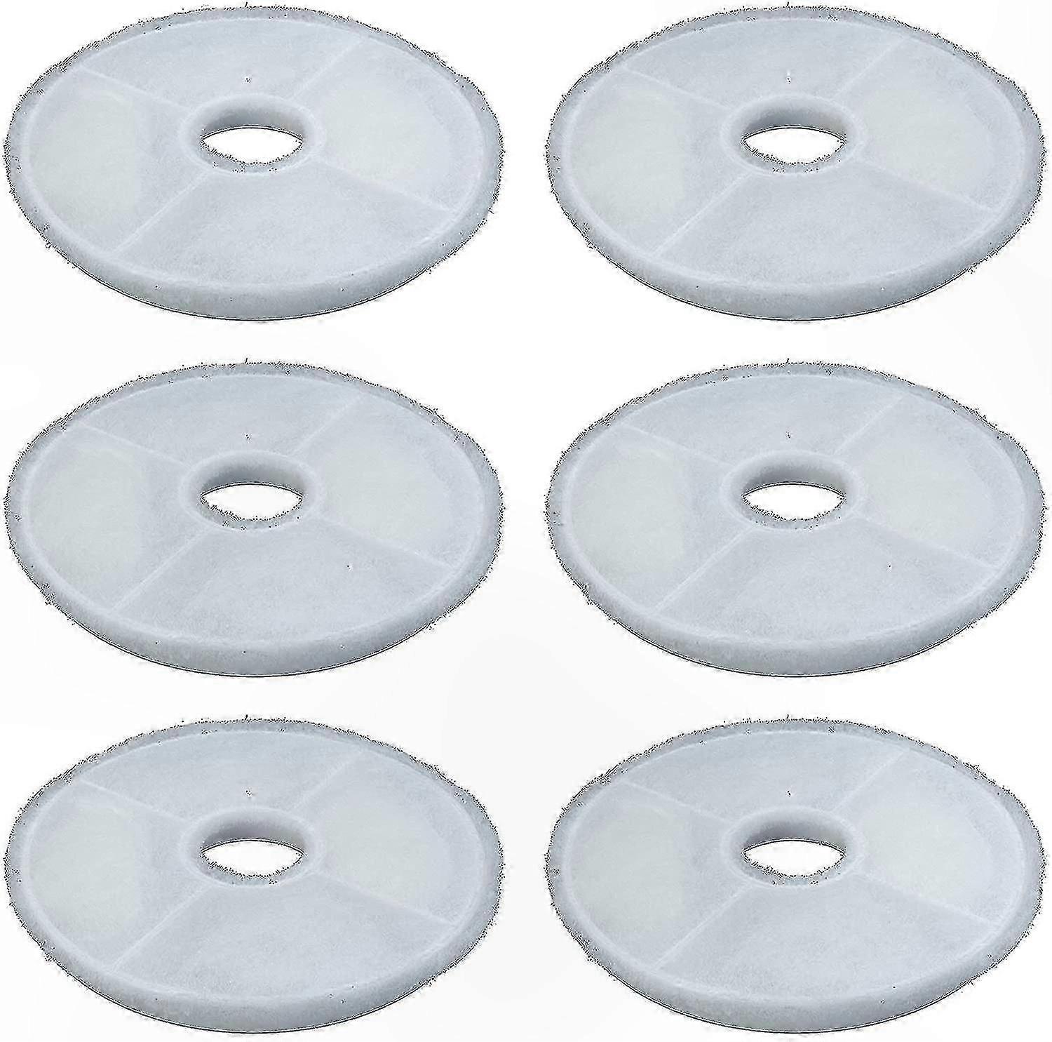 Replacement Filters for Cat Water Fountains, Compatible with Various Models, Pack of 6