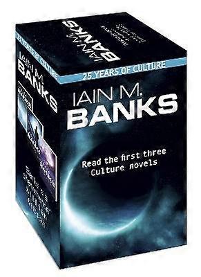 Iain M Banks 25th anniversary box set Books 13 of the Culture series