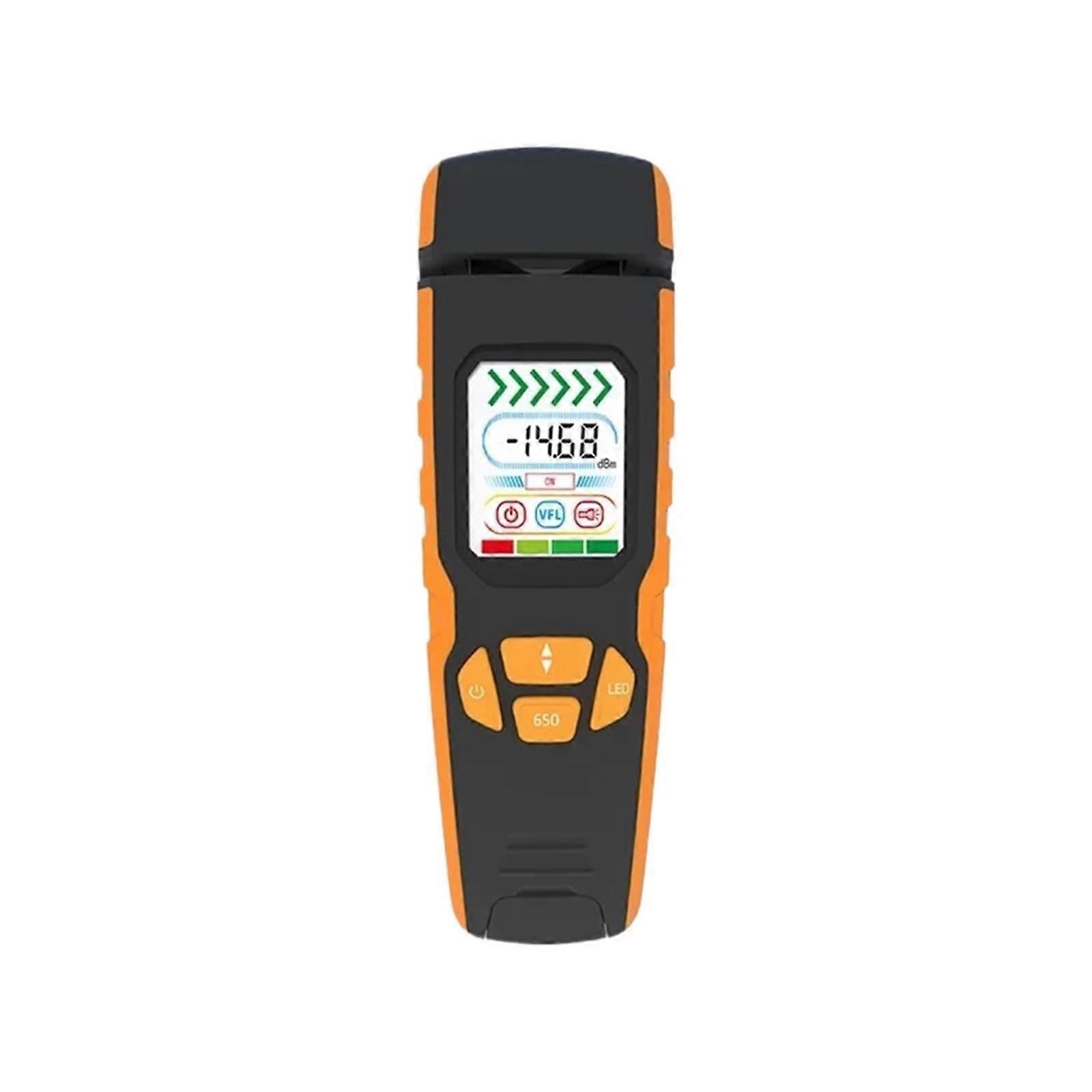 Fiber Optic Tester With Motorized Identifier And Detector With Visual Fault Locator, 8501700 nm, Telecom Maintenance